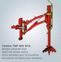 Tarières à parallélogrammes