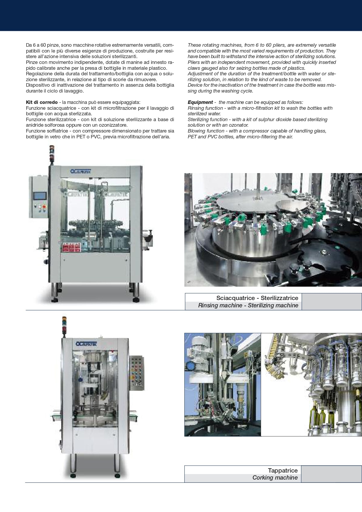 MACHINE A CAPSULAGE A VIS /A PRESSION